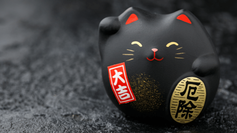 แมวดำนำโชคของญี่ปุ่น มาเนกิ เนโกะ